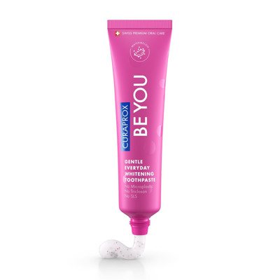 CURAPROX BE YOU, natūraliai balinanti kasdienė dantų pasta, arbūzų ir mėtų skonio, 60 ml