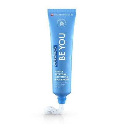 CURAPROX BE YOU, natūraliai balinanti kasdienė dantų pasta, gervuogių, saldymedžio ir mėtų skonio, 60 ml