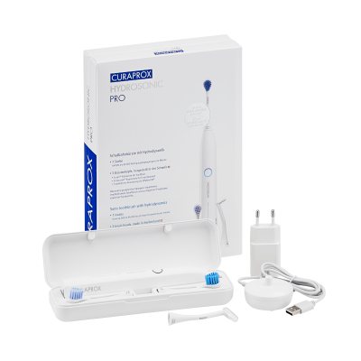 CURAPROX elektrinis sonic dantų šepetėlis Hydrosonic PRO, N1