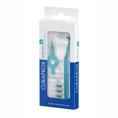 CURAPROX tarpdančių šepetėliai PRIME CPS 06 su mini koteliu N5, 0.6 mm