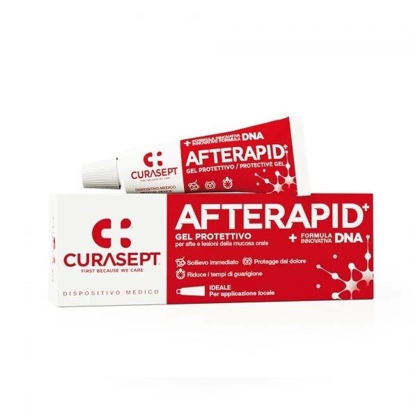 CURASEPT AFTERAPID+ dantenų gelis, 10 ml
