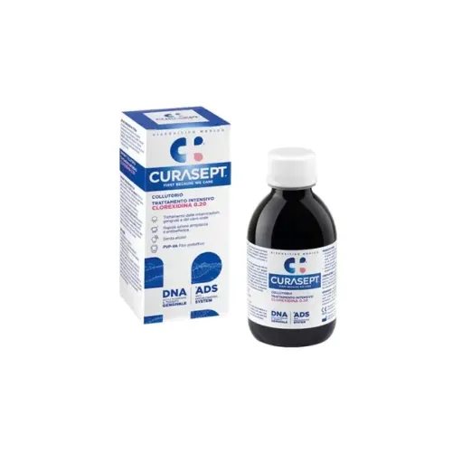 CURASEPT antibakterinis skalavimo skystis su 0,20 % CHX ADS 020, 200 ml