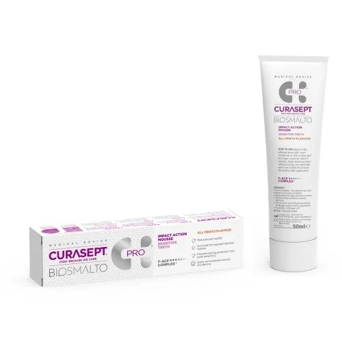 CURASEPT dantų gelis jautriems dantims BIOSMALTO SENSITIVE, 50 ml