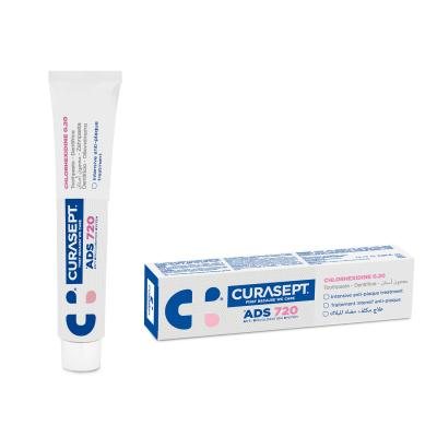 CURASEPT dantų pasta su 0,20% chlorheksidino ADS 720, 75 ml