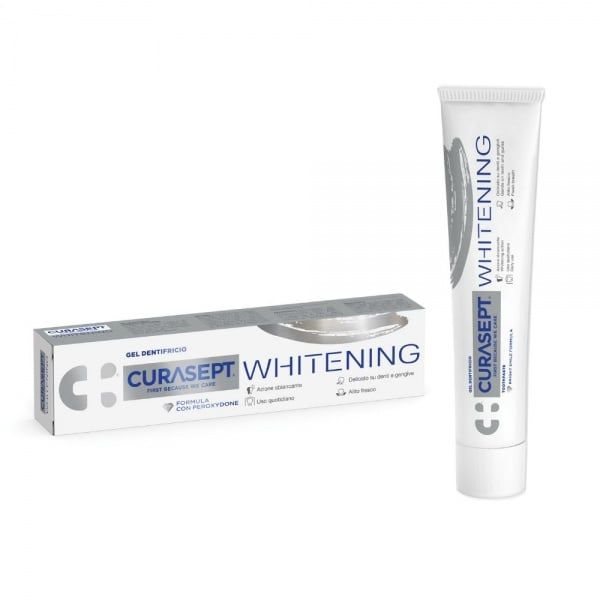 CURASEPT WHITENING, dantų pasta, 75 ml