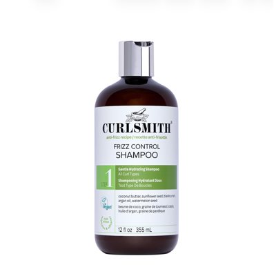 Curlsmith glotninamasis šampūnas pasišiaušimo kontrolei, ., 355 ml