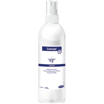 CUTASEPT colorfree bespalvis antiseptikas odai (su purkš.) skystis, 250 ml