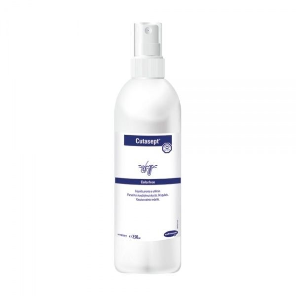 CUTASEPT skysta dezinfekcijos priemonė odai COLORFREE, 250 ml