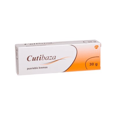 Cutibaza pusriebis kremas, 30 g