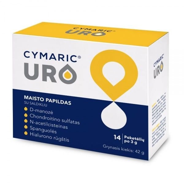CYMARIC maisto papildas URO, 14 pak.
