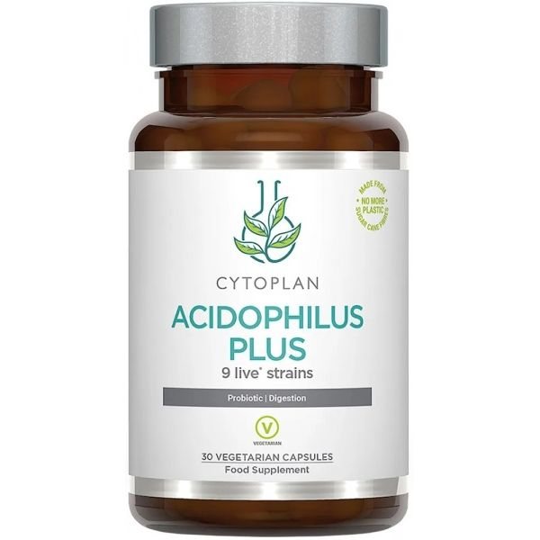 CYTOPLAN maisto papildas ACIDOPHILUD PLUS, 30 kaps.