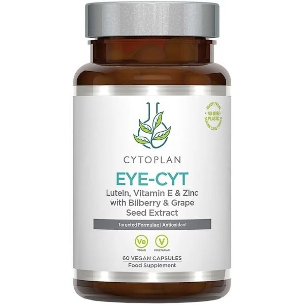 CYTOPLAN maisto papildas akims EYE-CYT, 60 kaps.