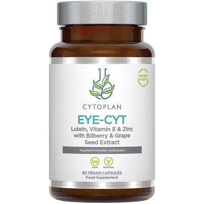 CYTOPLAN, Maisto papildas akims „Eye-cyt“, 60 kapsulių