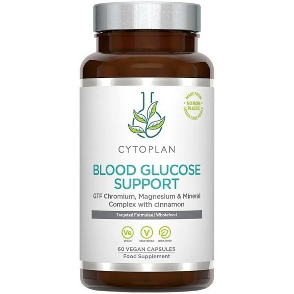 CYTOPLAN maisto papildas GTF BLOOD GLUCOSE SUPPORT, 60 kaps.