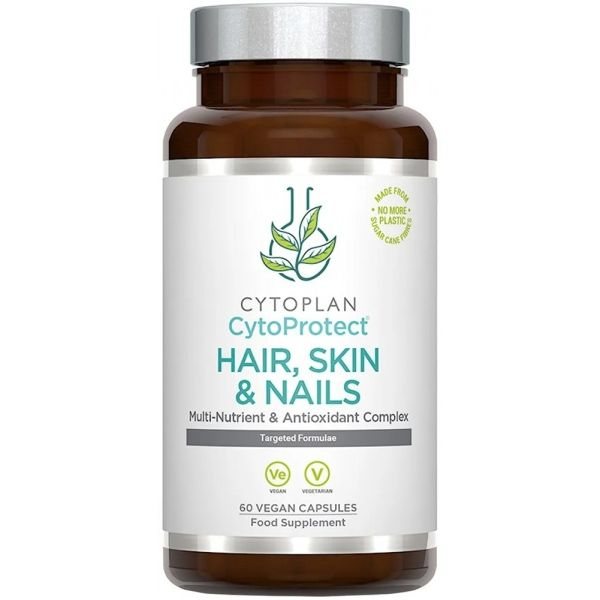 CYTOPLAN maisto papildas plaukams, odai ir nagams CYTO PROTECT, 60 kaps.