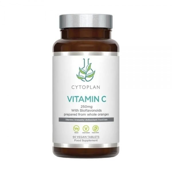 CYTOPLAN maisto papildas VITAMIN C 250 mg, 60 kaps.