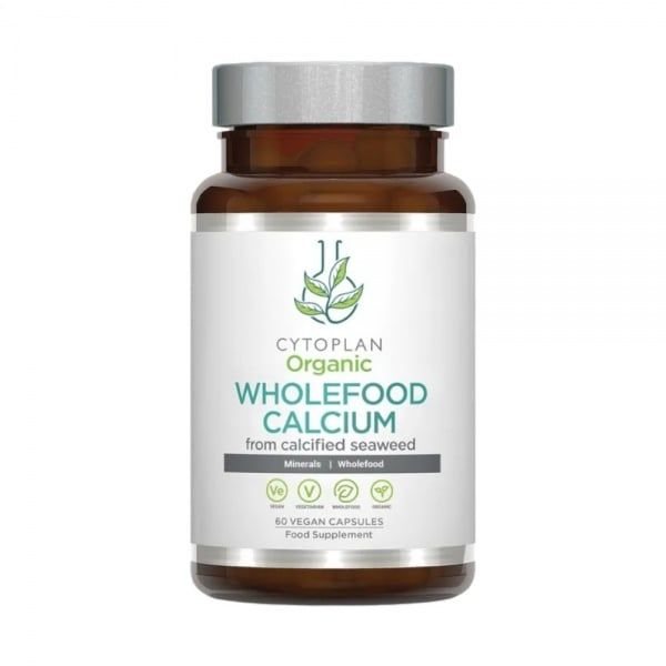 CYTOPLAN maisto papildas WHOLEFOOD CALCIUM, 60 kaps.
