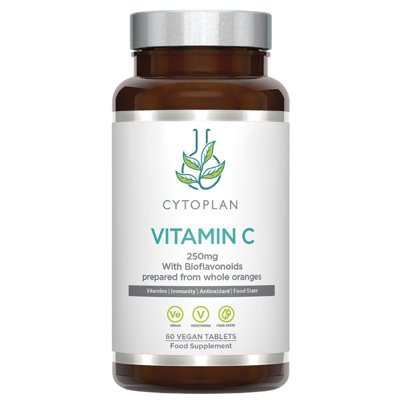 CYTOPLAN, Vitaminas C Food State™, 250 mg., 60 tablečių