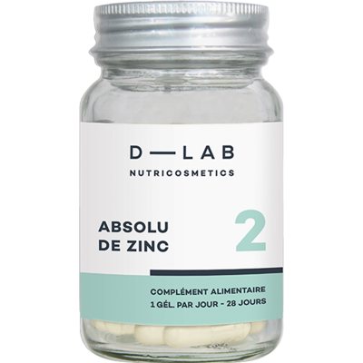 D-LAB - Maisto papildas, cinkas 28 kapsulės