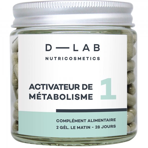 D-LAB maisto papildas metabolizmui NUTRICOSMETICS ACTIVATEUR DE METABOLISME, 56 kaps.