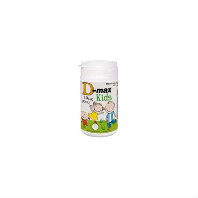 D-MAX, 10 mcg, 90 kramtomųjų tablečių