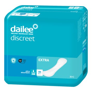 DAILEE Discreet Extra įklotai šlapimo nelaikantiems N30