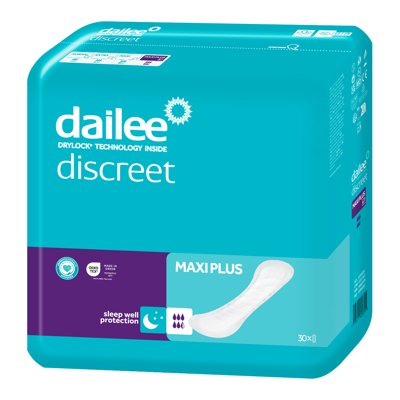 DAILEE DISCREET MAXI PLUS, įklotai, 30 vnt