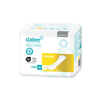 DAILEE DISCREET PREMIUM NORMAL, įklotai moterims, 10 vnt