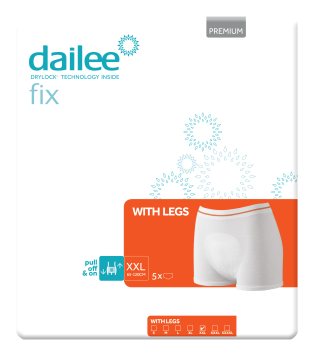 DAILEE Fix Premium with legs XXL tinklinės kelnaitės N5