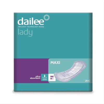 DAILEE LADY MAXI, paketai, 28 vnt