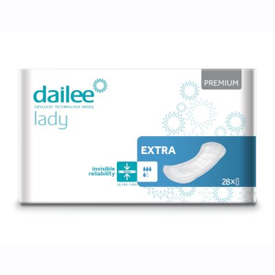 DAILEE LADY PREMIUM įklotai SLIM EXTRA N28