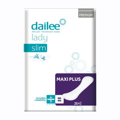 DAILEE LADY PREMIUM įklotai SLIM MAXI PLUS N28