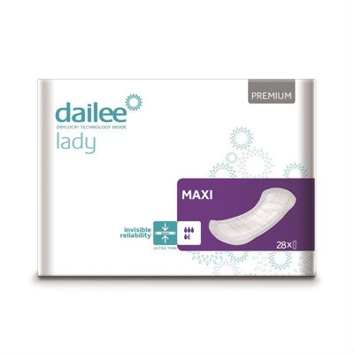 DAILEE paketai LADY PREMIUM MAXI, itin ploni, 28 vnt