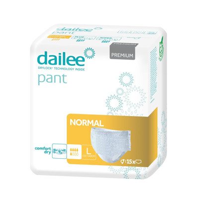 DAILEE PANT PREMIUM NORMAL L, sauskelnės-kelnaitės, 15 vnt