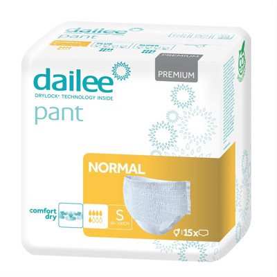 DAILEE PANT PREMIUM NORMAL S, sauskelnės kelnaitės, 15 vnt