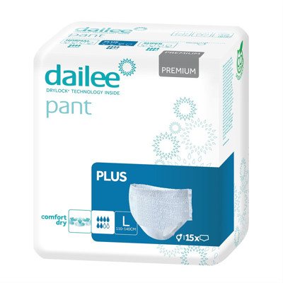 DAILEE PANT PREMIUM PLUS L, sauskelnės-kelnaitės, 15 vnt