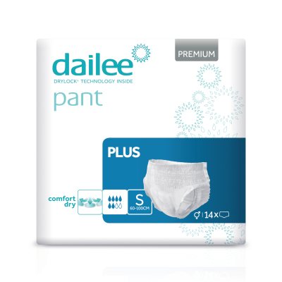 DAILEE PANT PREMIUM PLUS S sauskelnės-kelnaitės N14