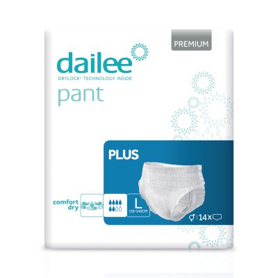 DAILEE PANT PREMIUM PLUS sauskelnės-kelnaitės L N14