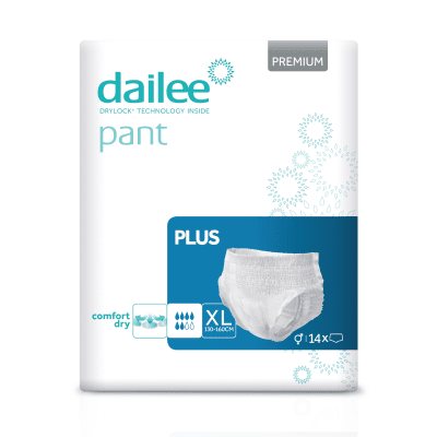 DAILEE PANT PREMIUM PLUS sauskelnės-kelnaitės XL N14