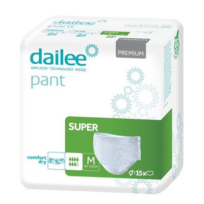 DAILEE PANT PREMIUM SUPER M, sauskelnės-kelnaitės, 15 vnt