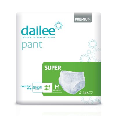 DAILEE PANT PREMIUM SUPER sauskelnės-kelnaitės M N14