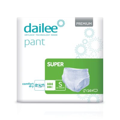 DAILEE PANT PREMIUM SUPER sauskelnės-kelnaitės S, N14