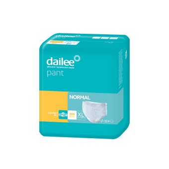 DAILEE PANT sauskelnės kelnaitės PERFORMER NORMAL, XL dydis, 15 vnt