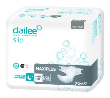 DAILEE Slip Premium Maxi plus L/XL sauskelnės suaugusiems N24