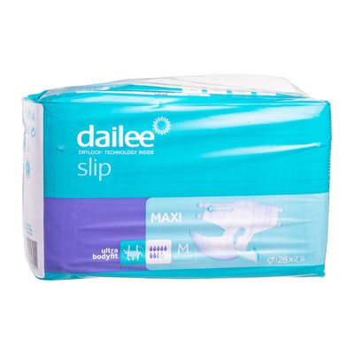 DAILEE SLIP sauskelnės MAXI M, 80-, 28 vnt., 135 cm