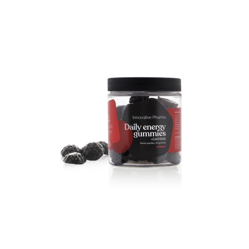 DAILY ENERGY GUMMIES (+CAFFEINE), 60 guminukų