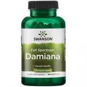 Damiana lapai (Turnera diffusa) SWANSON, 510 mg, 100 kapsulių
