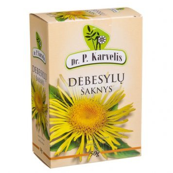 DEBESYLŲ šaknys, žolelių arbata N25, 1 g
