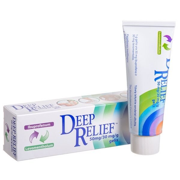 DEEP RELIEF gelis, 50 g
