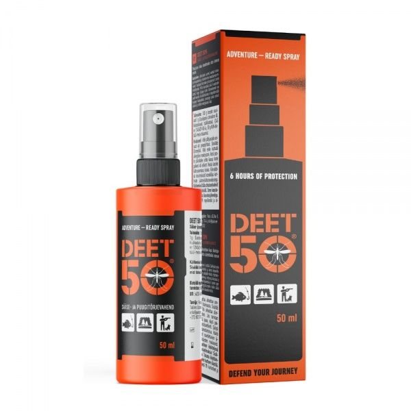 DEET purškiamas repelentas 50 %, 50 ml